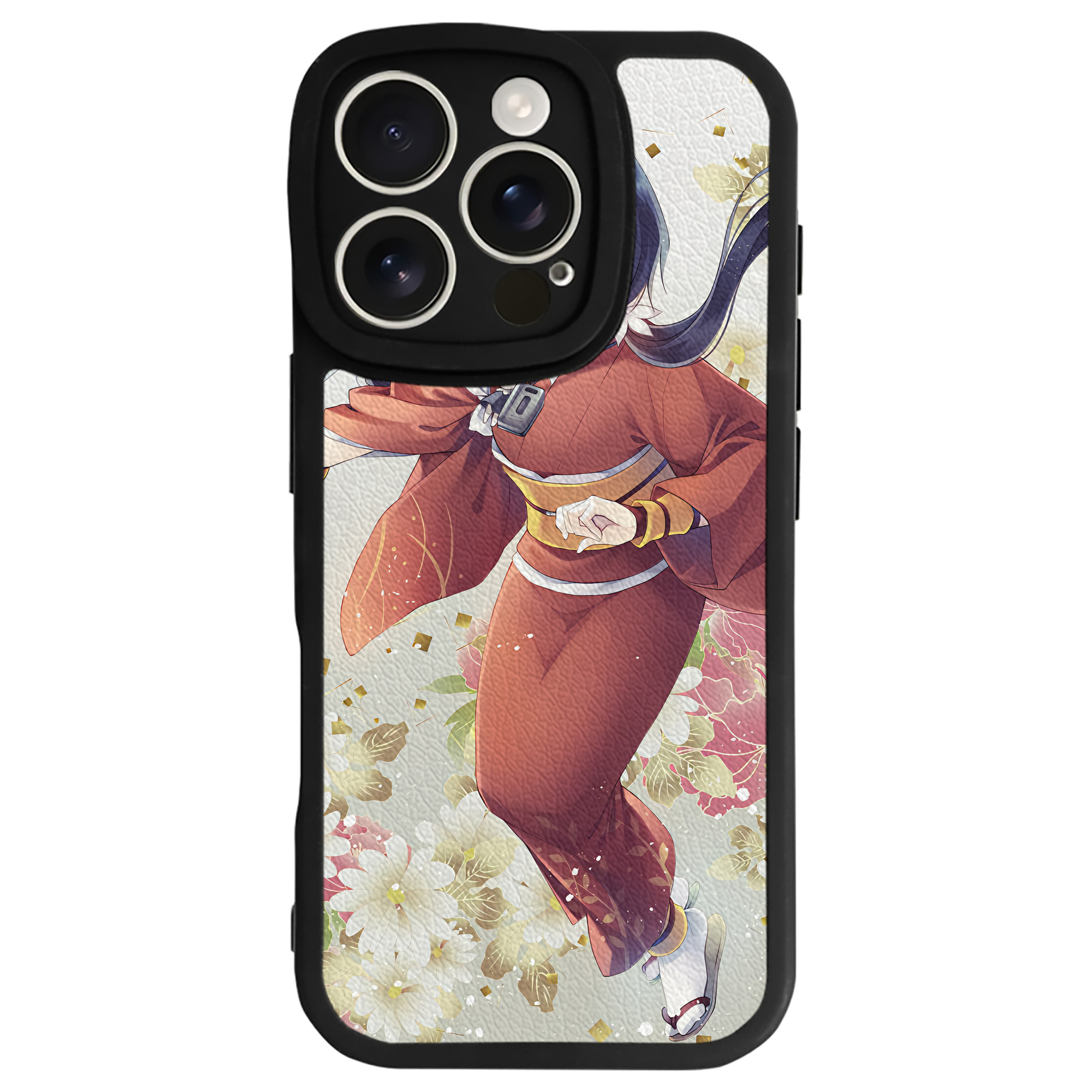 （画像用） 文豪ストレイドッグス Bungo Stray Dogs 【iPhone 16シリーズ対応】シリコンスマホケース（レザー調） 材質：シリコン